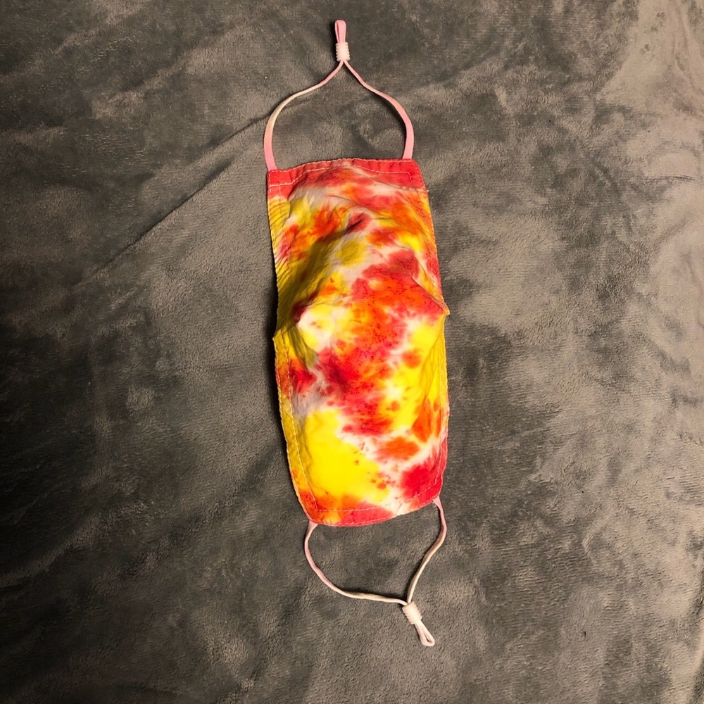 Tie-dyed masks